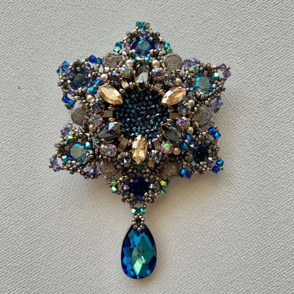 HANDMADE Brooch. THE STAR. - Picture 2 of 8